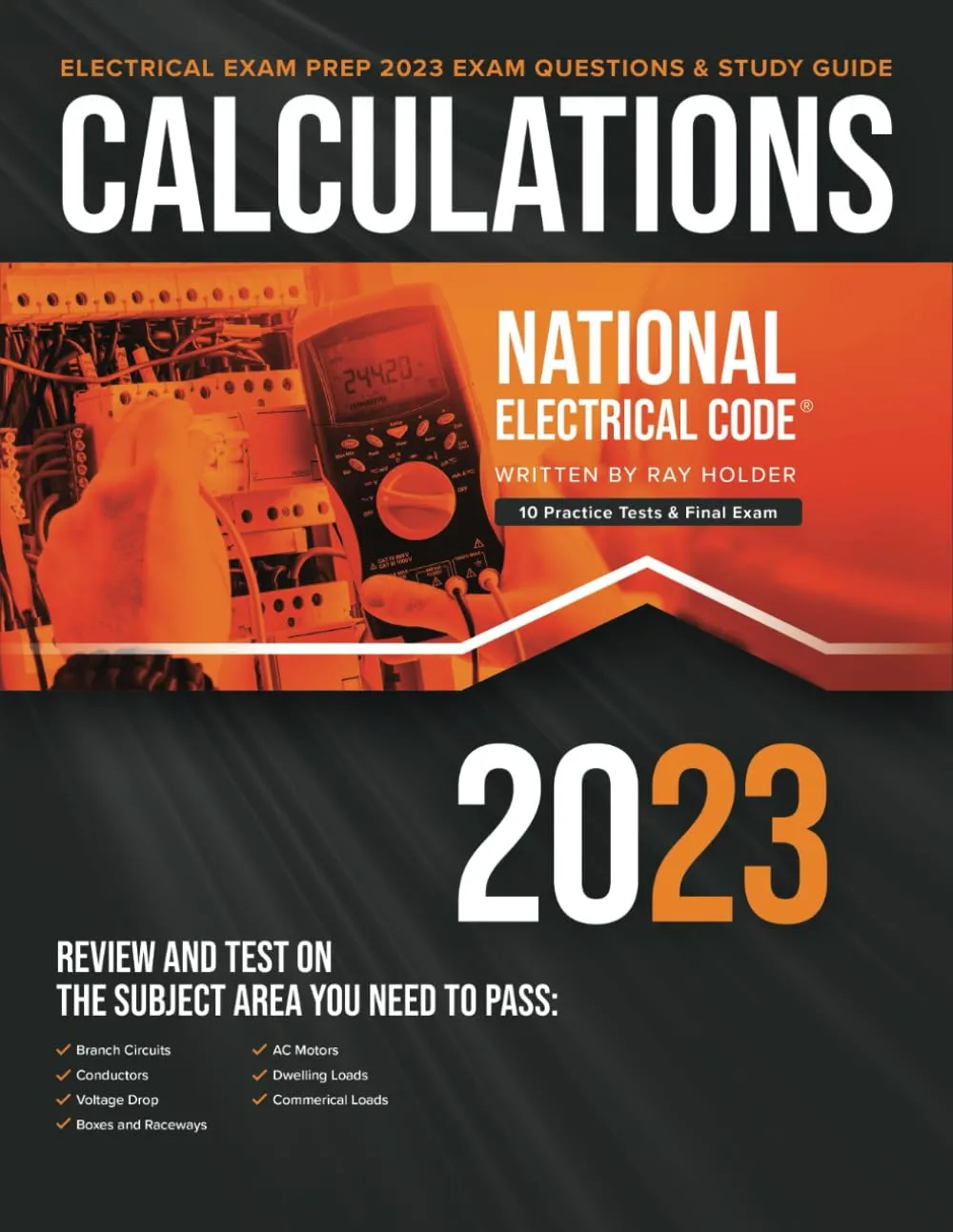 2023 Practical Calculations for Electricians Study Guide: Exam Questions & Master Electrical Code