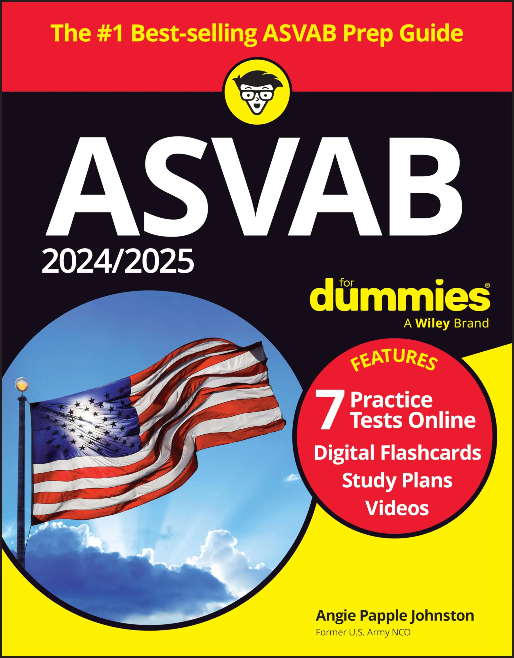 2024/2025 ASVAB For Dummies: Book, 7 Practice Tests, Flashcards & Online Videos