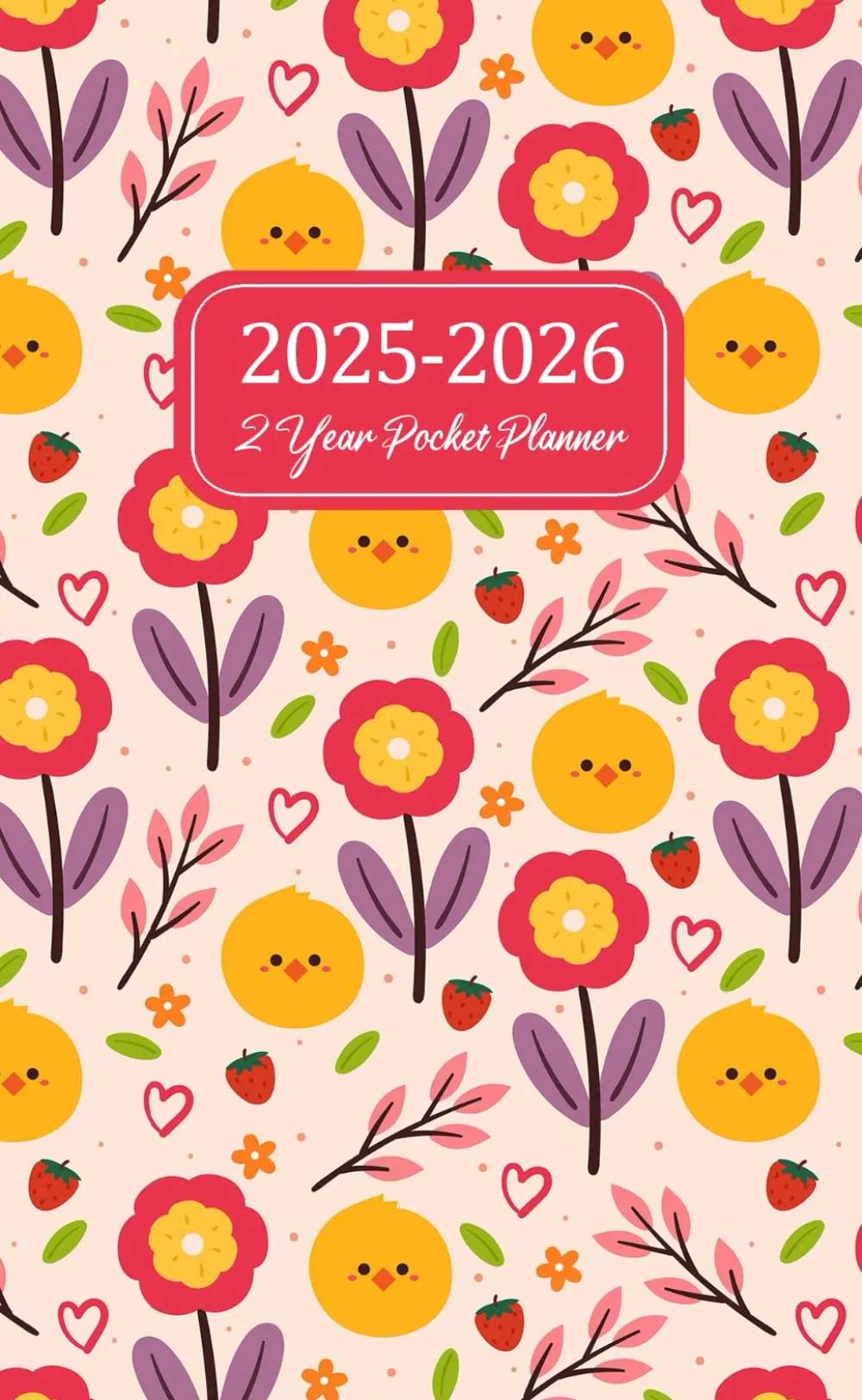 2 Year Pocket Planner 2025-2026