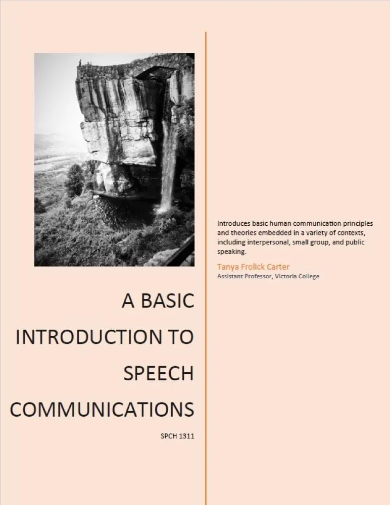 A Basic Introduction to Speech Communications by The Guilford Press