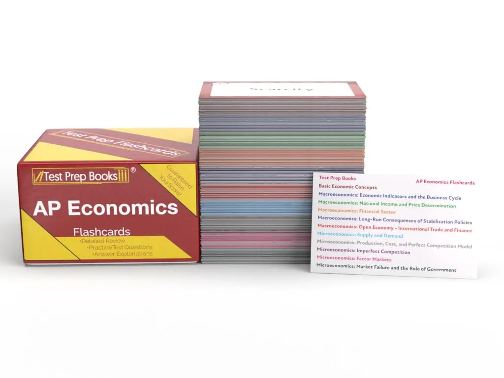 AP Economics Study Cards 2024-2025 - Micro & Macro Exam Prep with Practice Questions