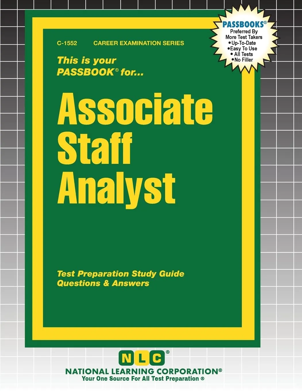 Associate Staff Analyst Passbook Preparation Guide for Career Examination