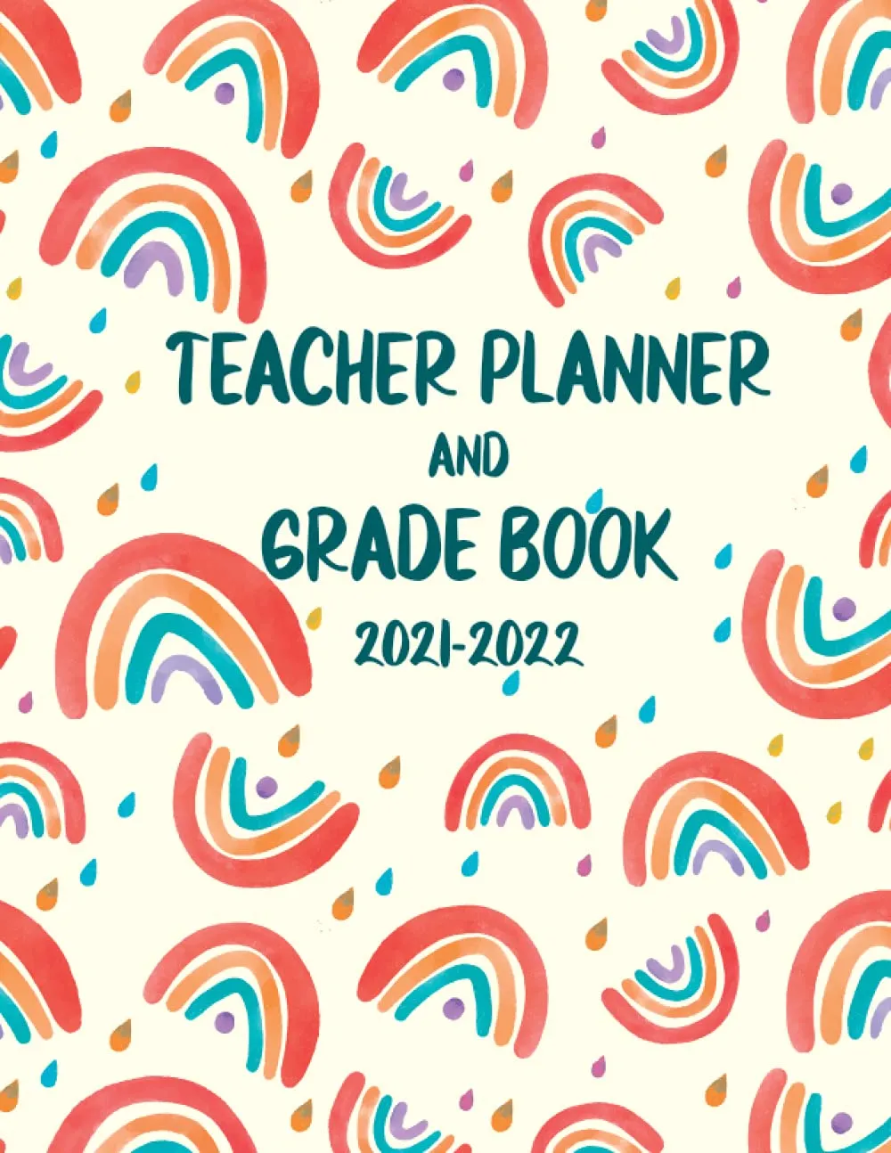 Boho Teacher Planner & Grade Book 2021-2022