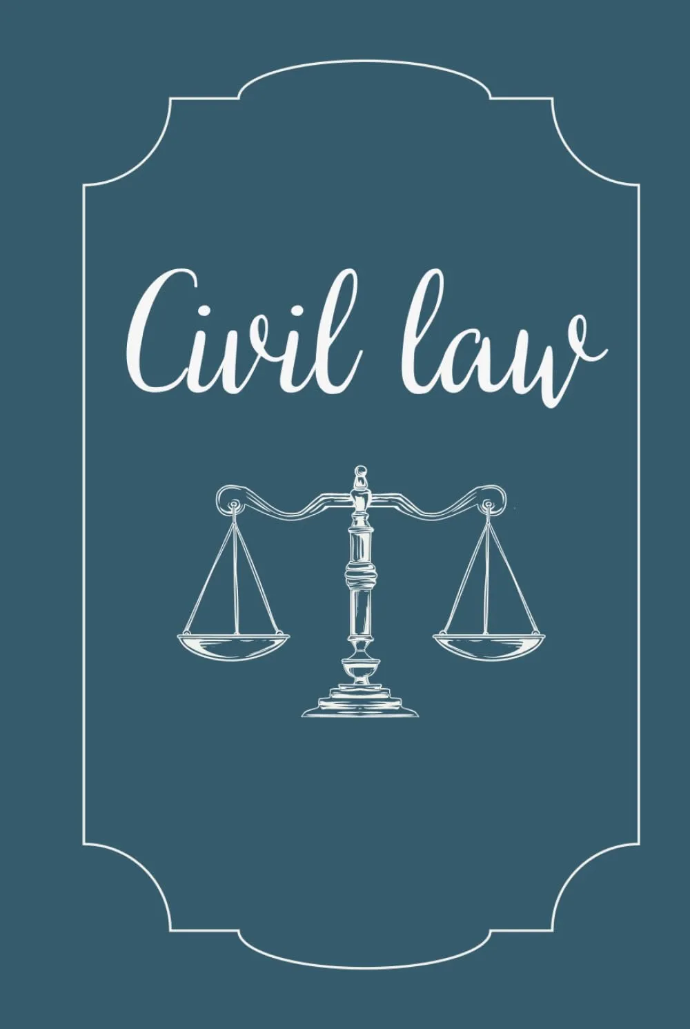 Civil Law Notebook by Sage Publications - Perfect for Students and Professionals