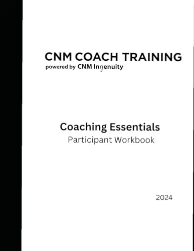 CNMI Coaching Essentials Participant Workbook by Jossey-Bass for Effective Coaching Techniques