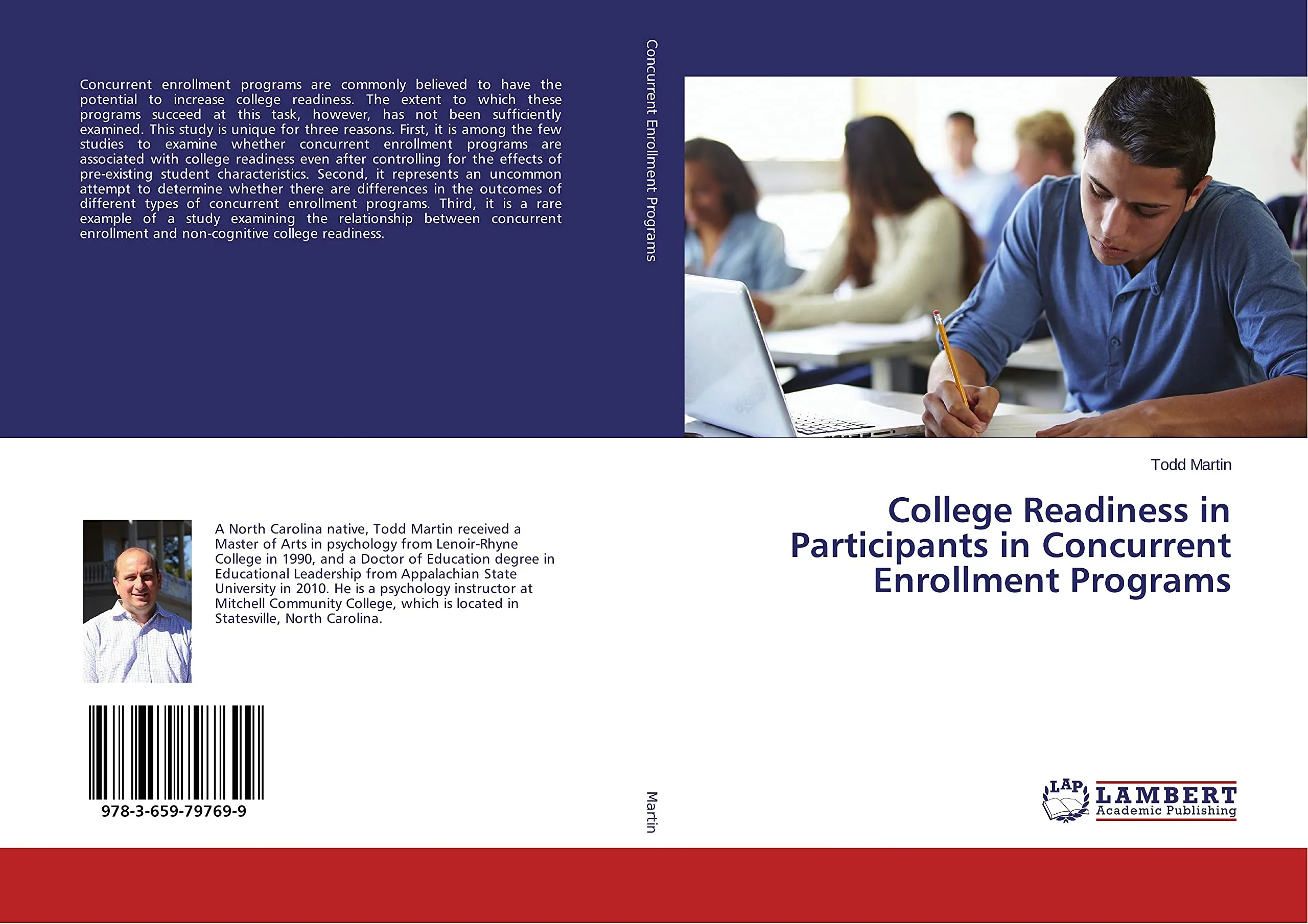 College Readiness in Participants of Concurrent Enrollment Programs by LAP Lambert Academic Publishing