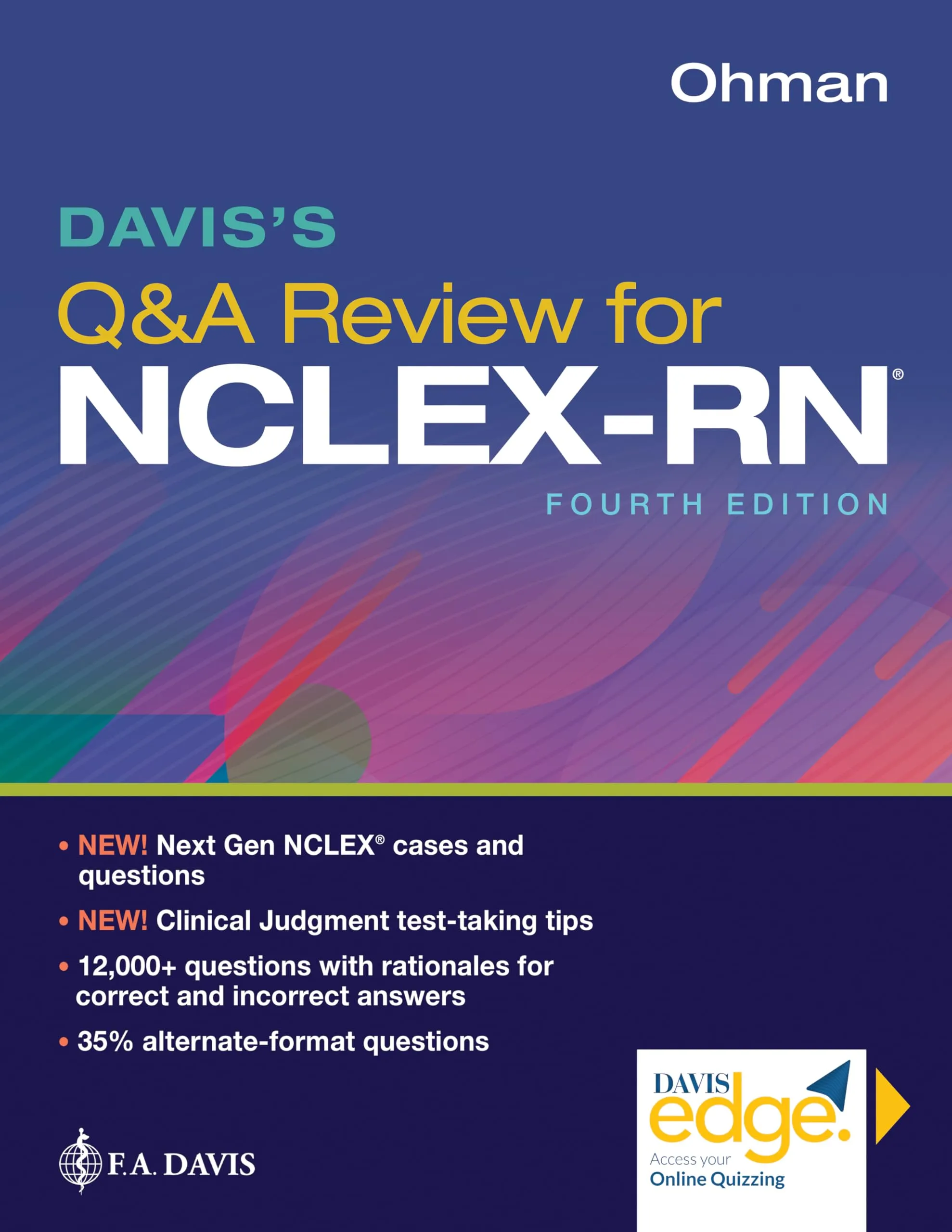 Comprehensive NCLEX-RN® Prep with 12,575 Questions & FREE 1-Year Davis Edge Access