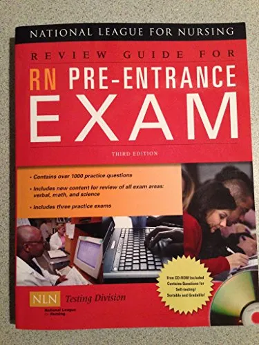 Comprehensive Review Guide for RN Pre-Entrance Exam by Jones & Bartlett Learning