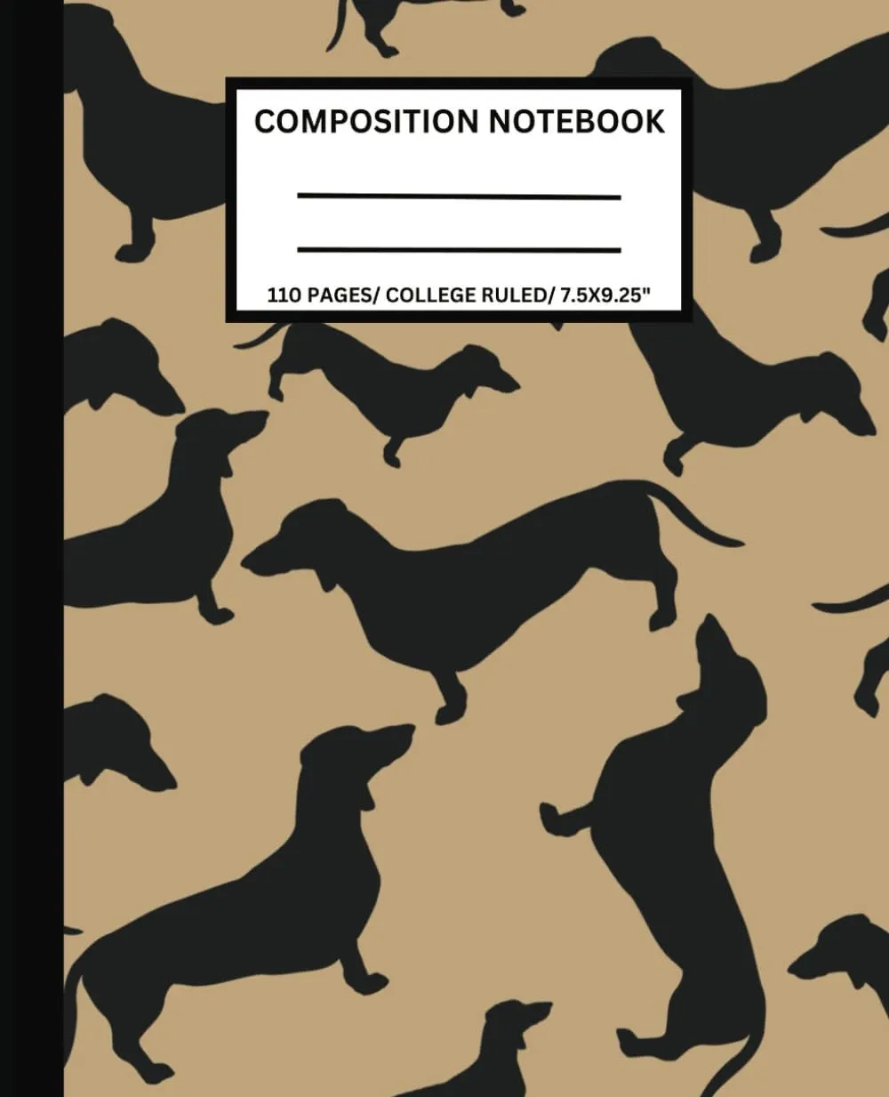 Dachshund Lovers Composition Notebook