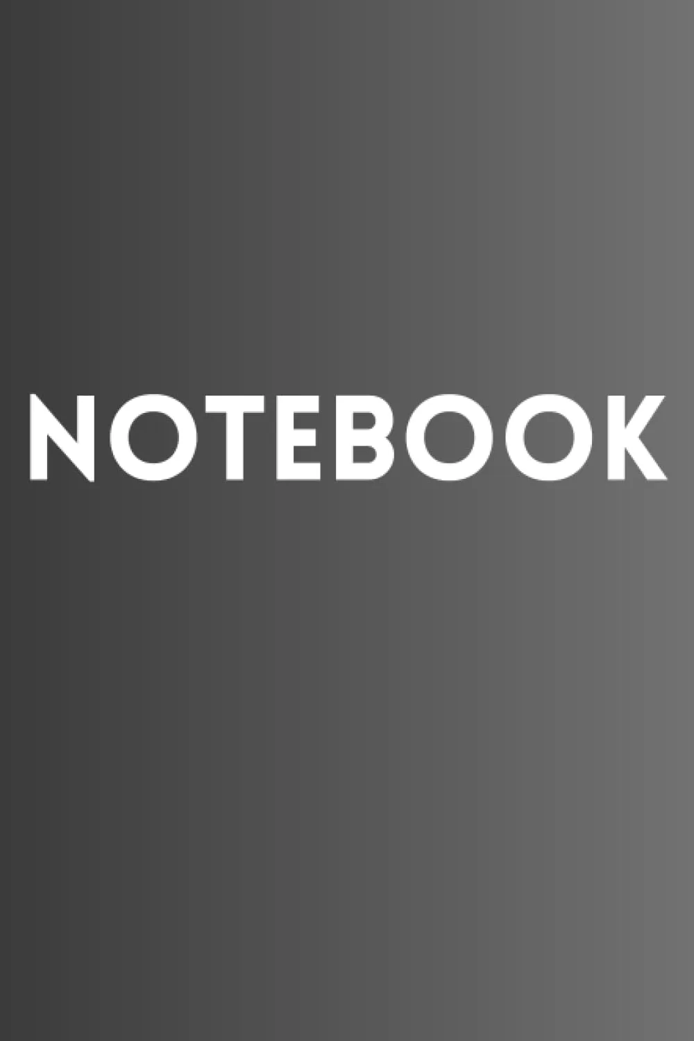 Elegant Gradient Notebook for Students and College Use by Peaks Publishing Inc