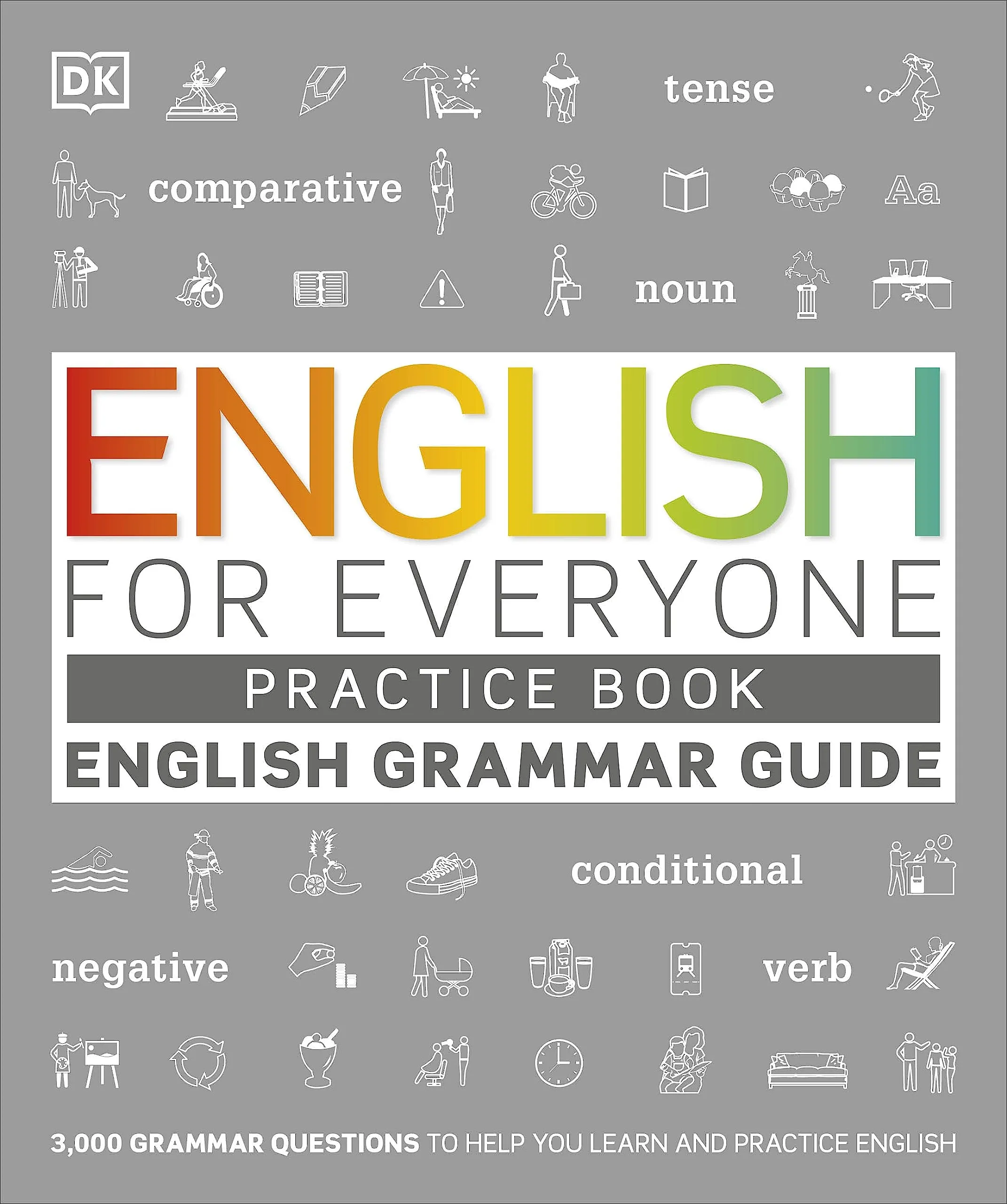 English Grammar Practice Book for ESL Beginners by DK – Essential Learning Resource