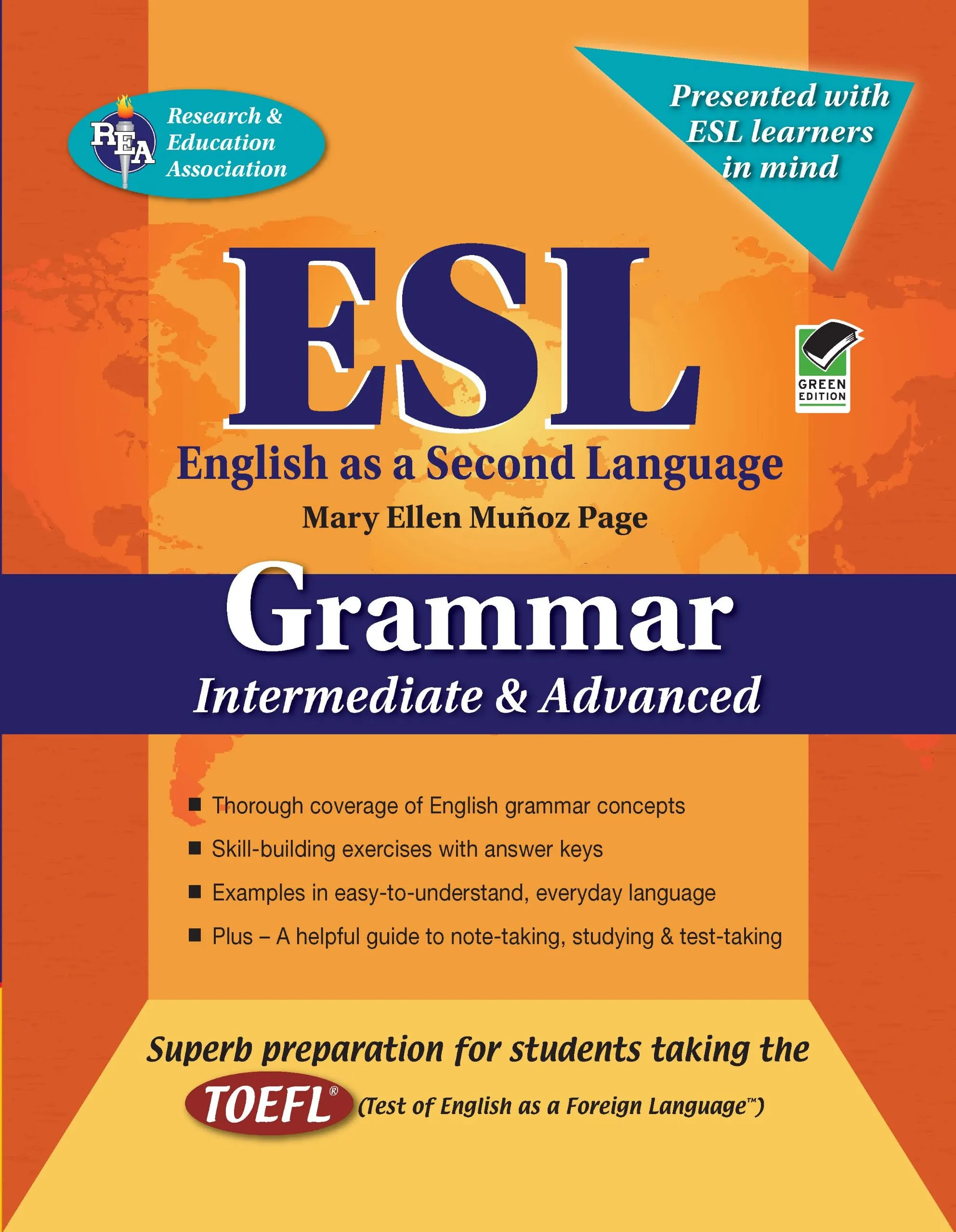 ESL Intermediate/Advanced Grammar Book for Non-Native Speakers - Improve Grammar Skills