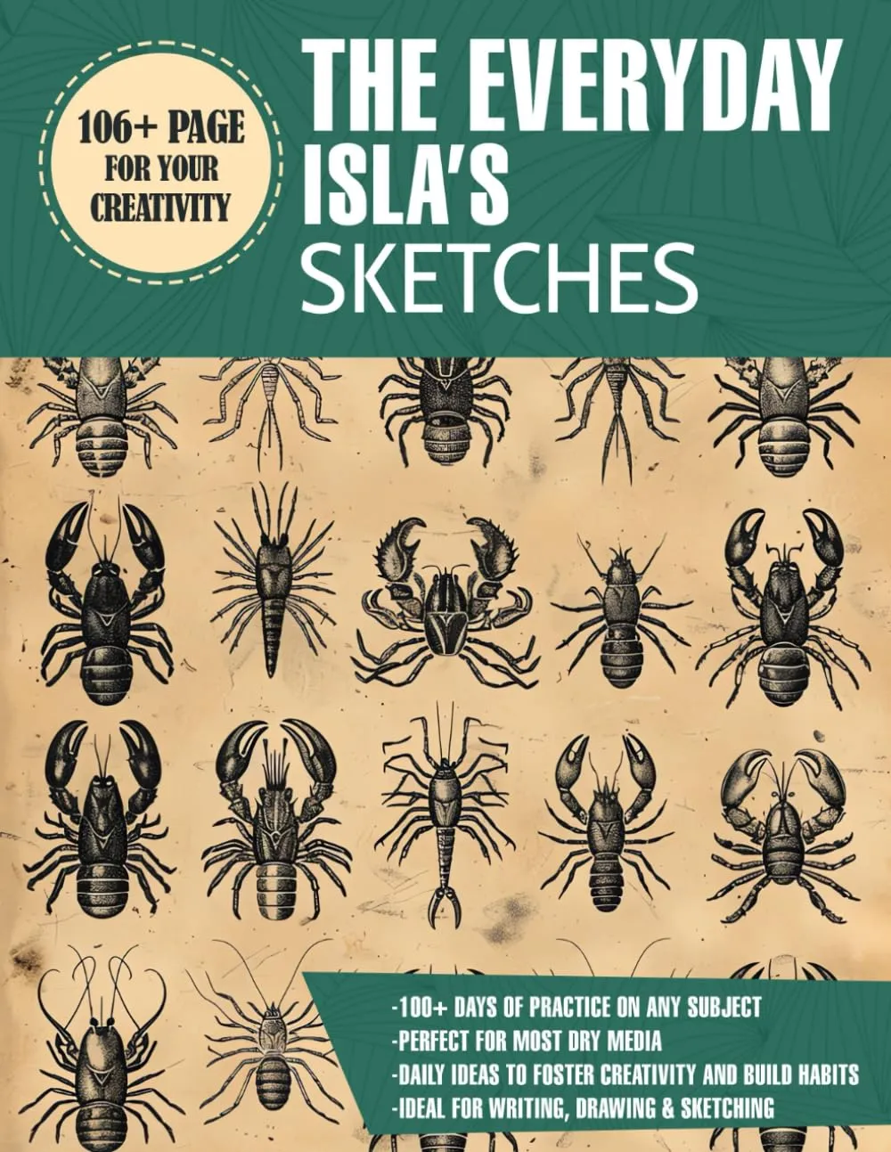 Everyday Isla’s Sketches - Large Blank Pages for Sketching, Painting, Doodling & Journaling