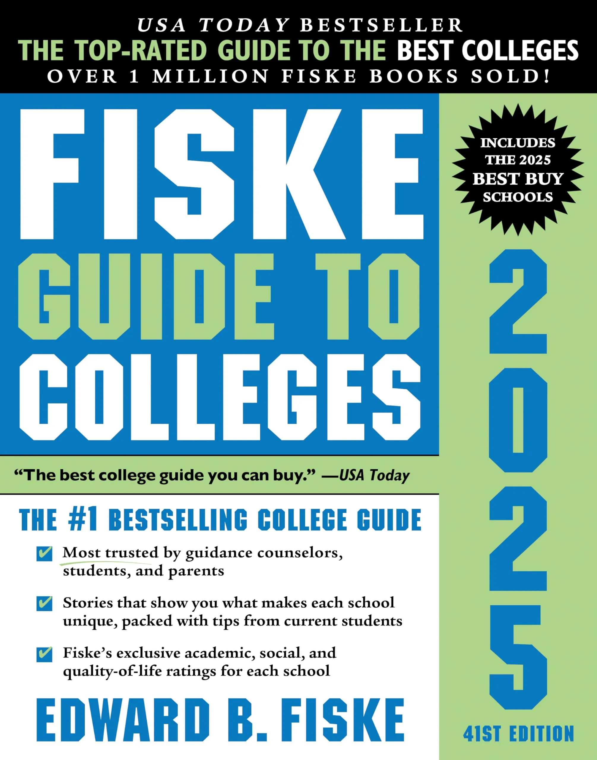 Fiske Guide to Colleges 2025 by Audible - Comprehensive College Insights & Ratings