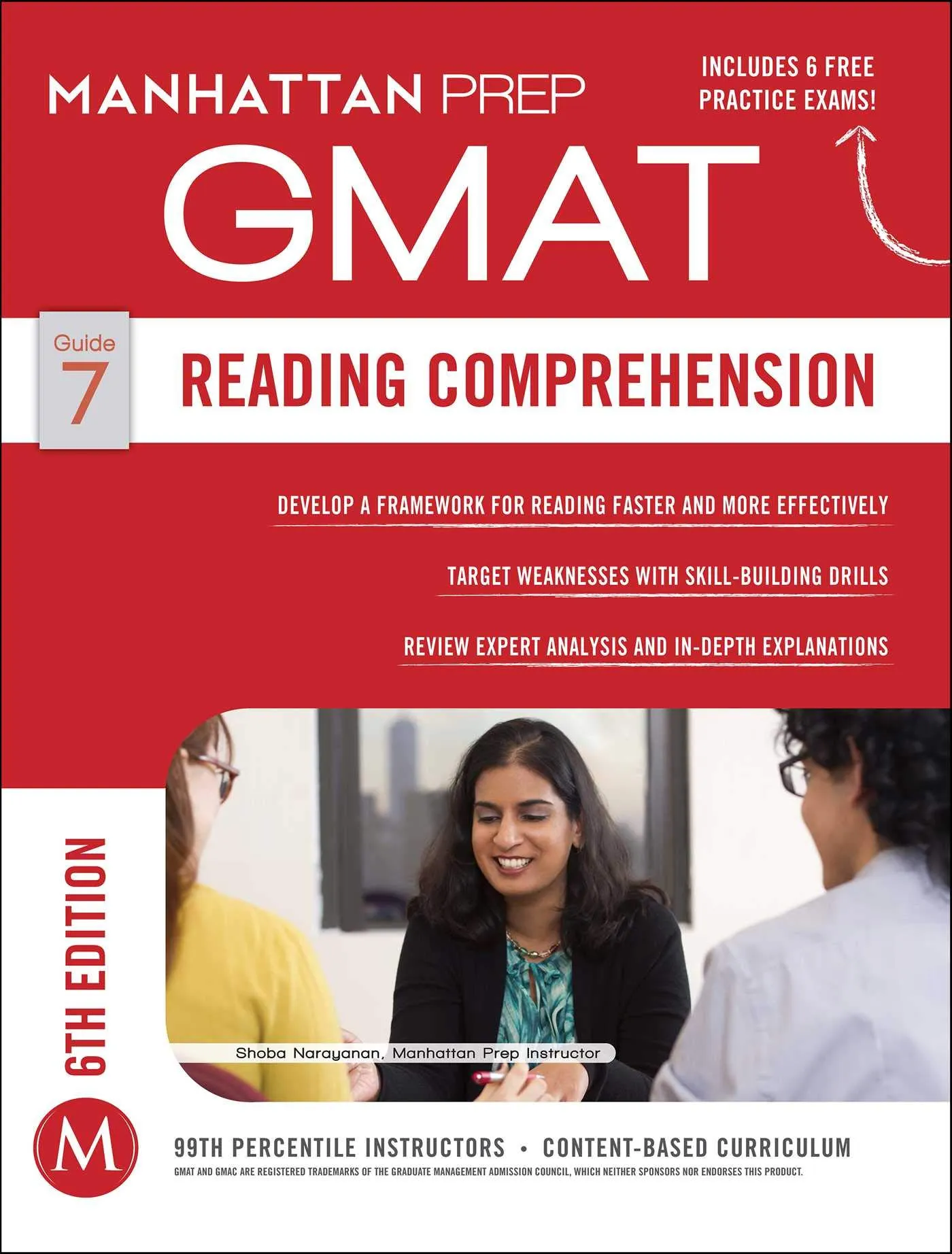 GMAT Reading Comprehension Strategy Guide - 6th Edition by Manhattan Prep Publishing