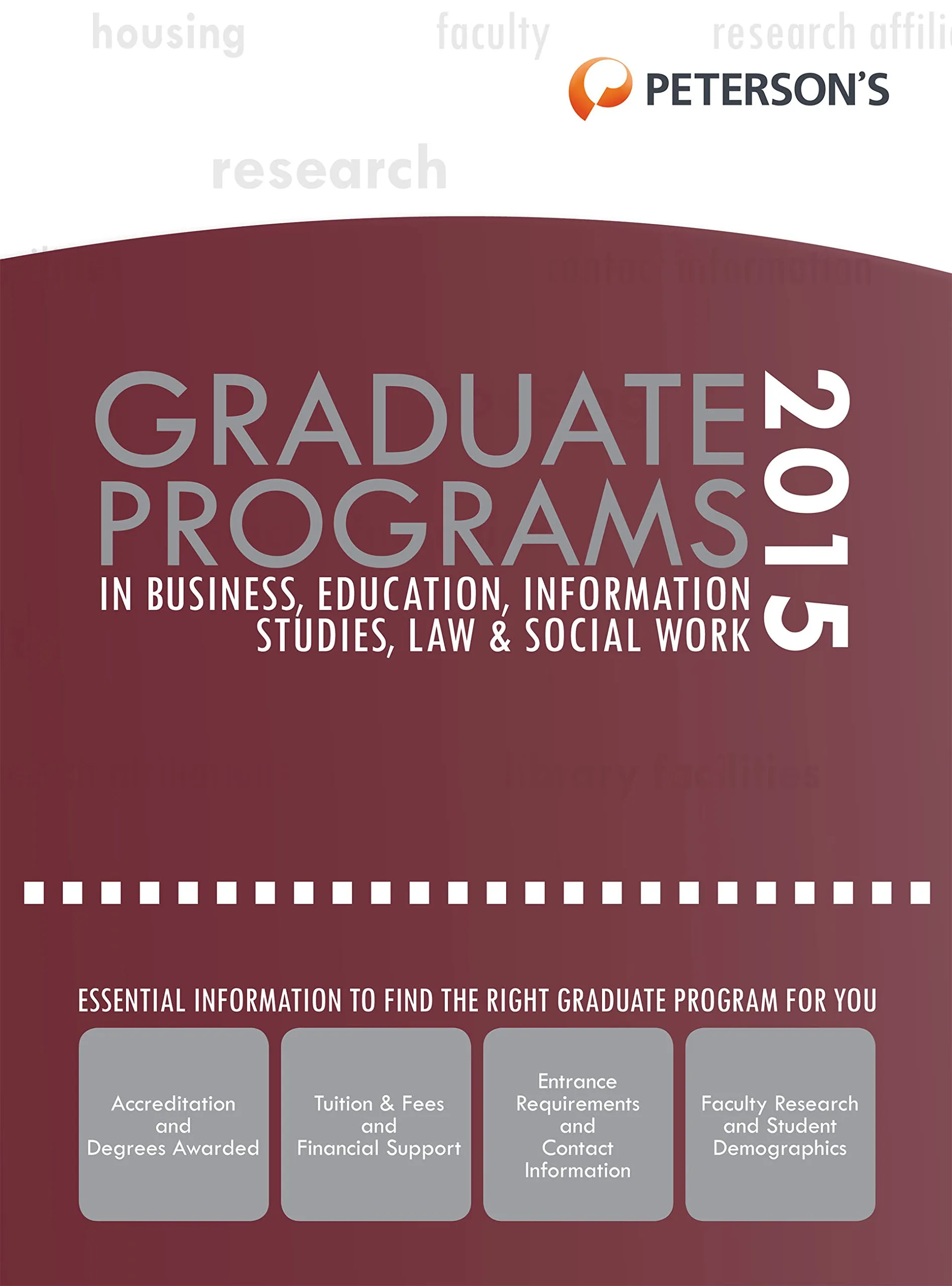 Graduate Programs in Business, Education, Law & Social Work 2015 – Mometrix Comprehensive Guide