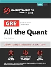 GRE All the Quant: Effective Strategies & Practice from 99th Percentile Instructors