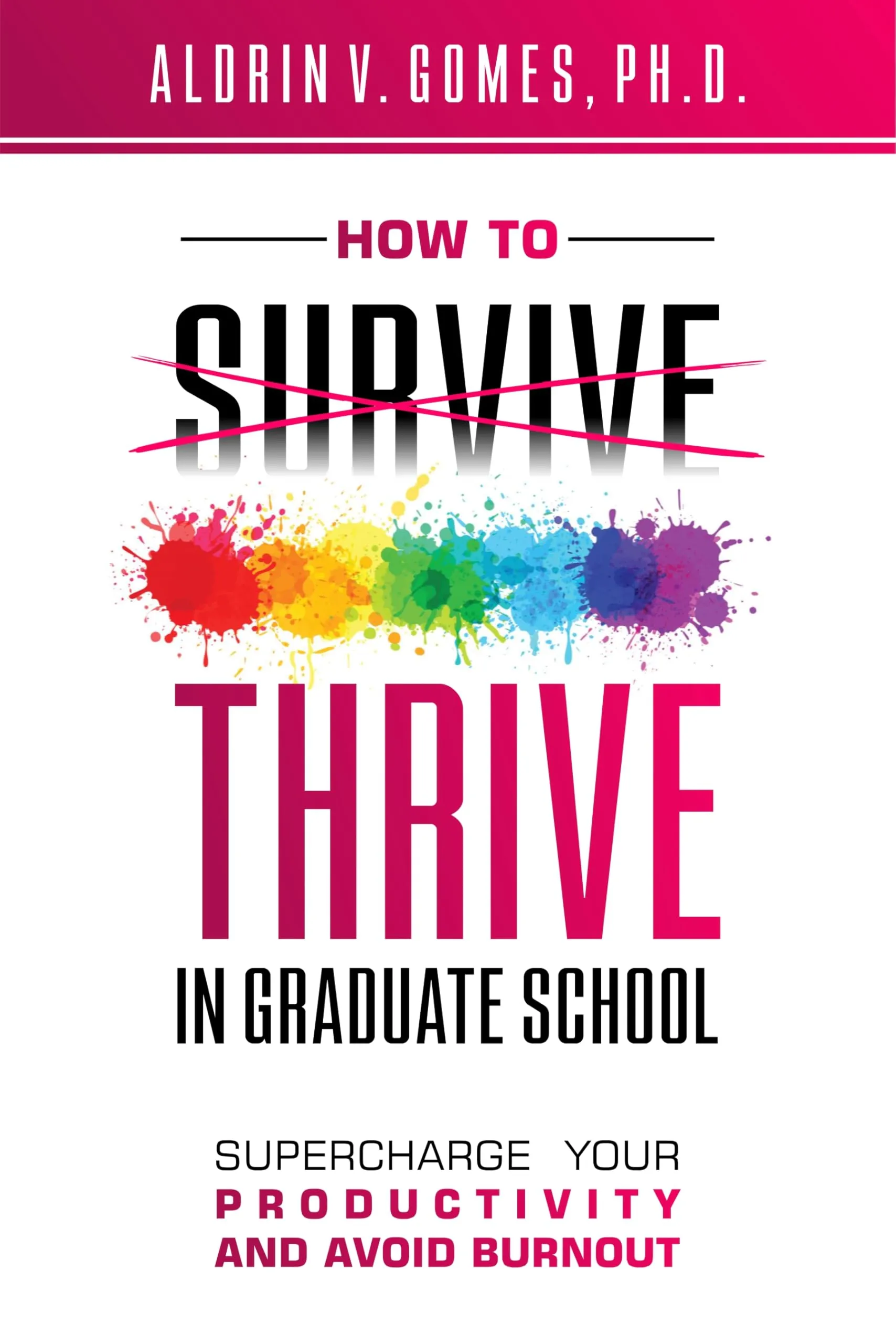 How to Thrive in Graduate School: Supercharge Productivity and Avoid Burnout