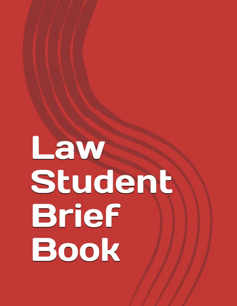 Law Student Brief Book - 70 Briefs Only Notebook by American Technical Publishers