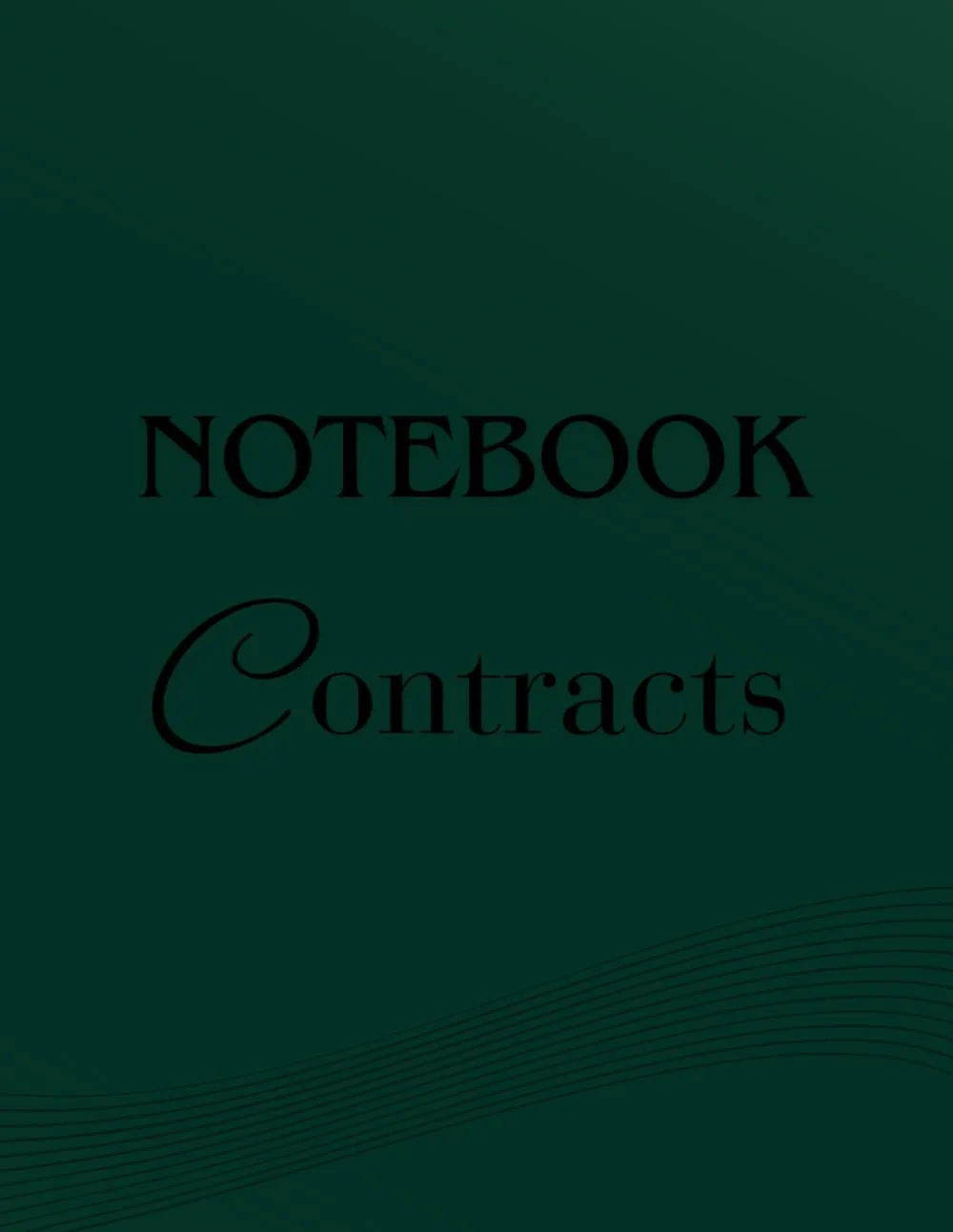 Law Student Notebook (Contracts) 150 Pages for Notes and Briefing