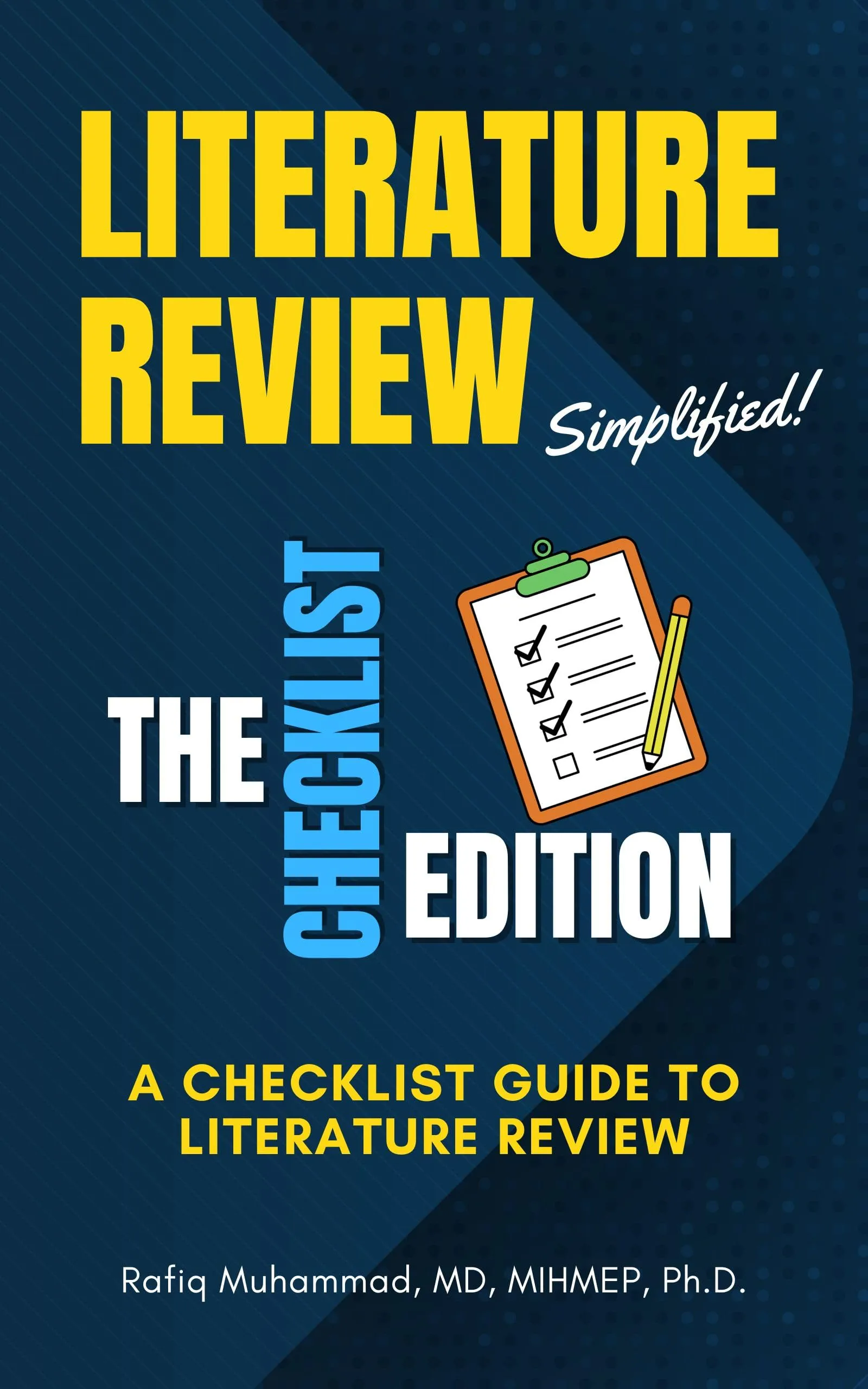 Literature Review Simplified: The Checklist Edition by Vanderbilt University Press