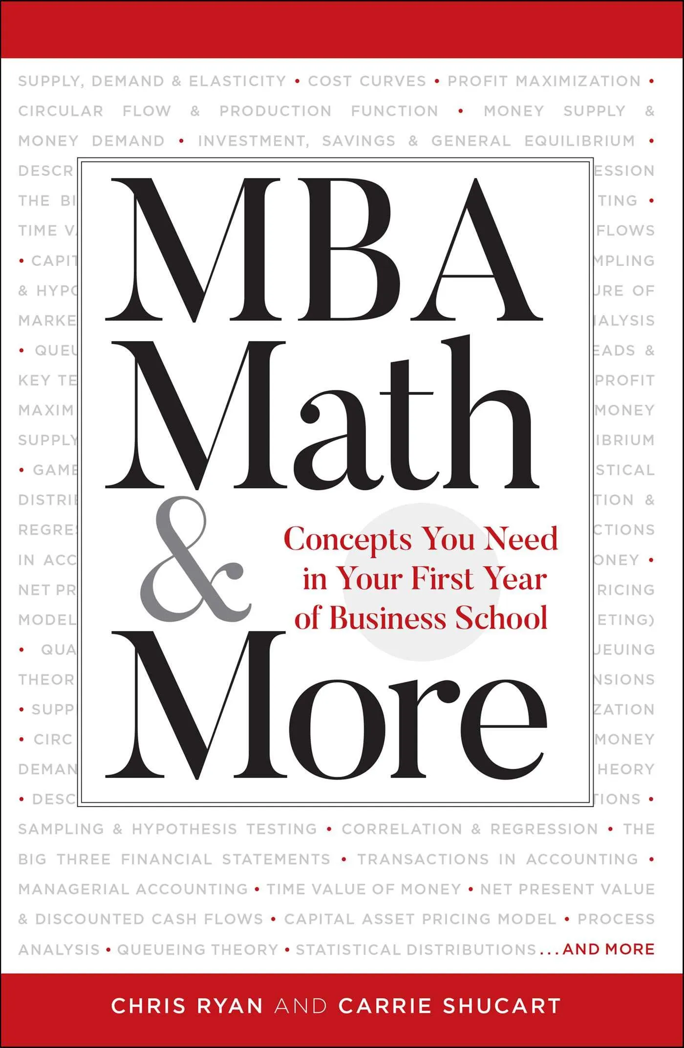 MBA Math & More: Essential Concepts for First Year Business School Success