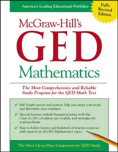 McGraw-Hill GED Mathematics Study Guide for Success in GED Math Test Preparation