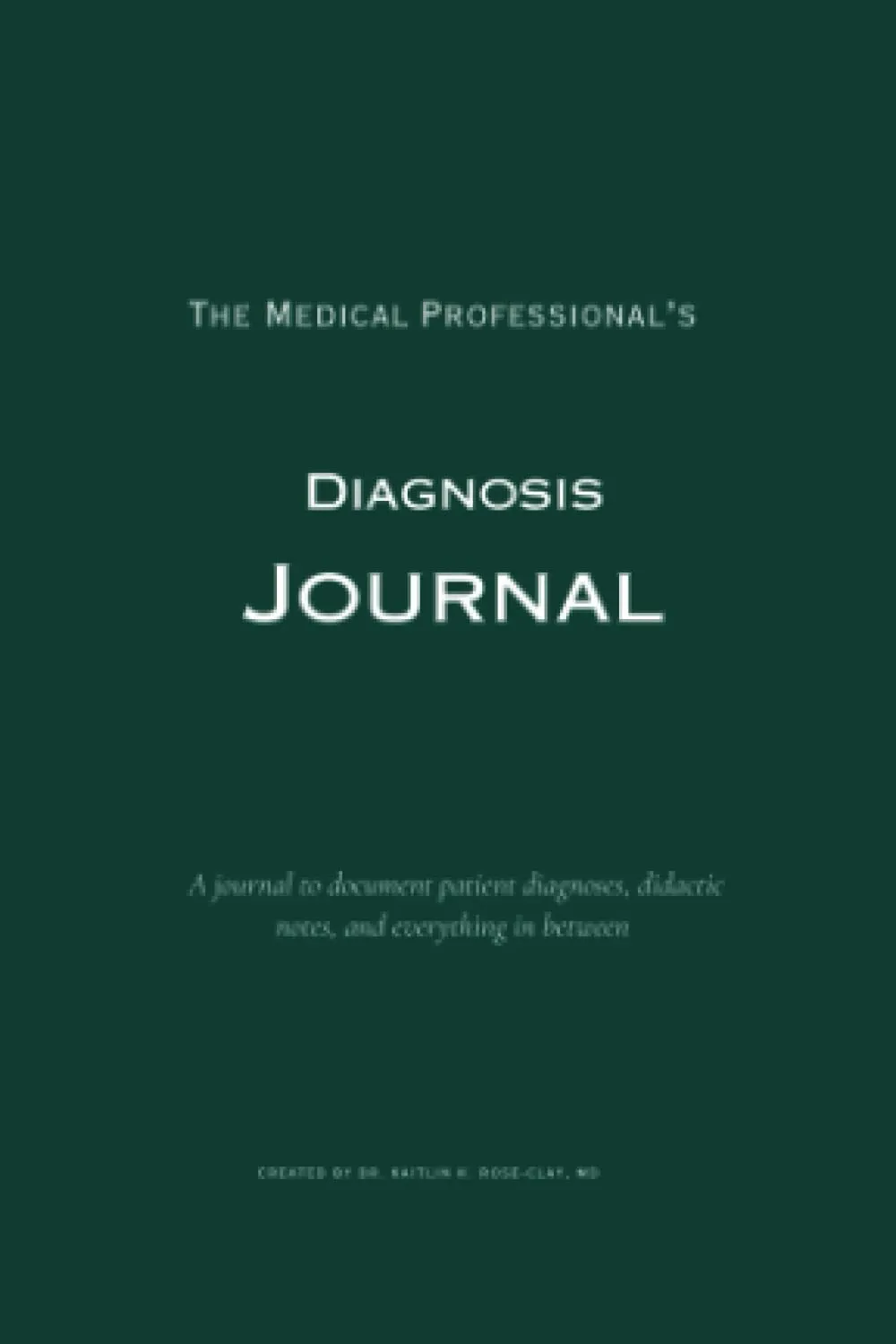 Medical Professional's Diagnosis Journal by Mometrix - Essential Tool for Healthcare Practitioners