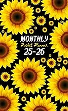 Monthly Pocket Planner 2025-2026