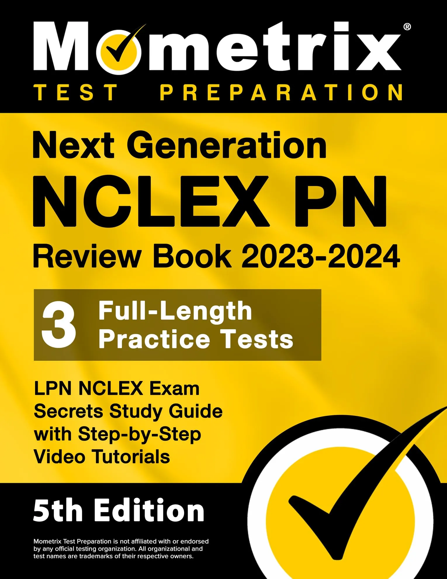 Next Generation NCLEX PN Review Book 2023-2024 with Practice Tests & Video Tutorials