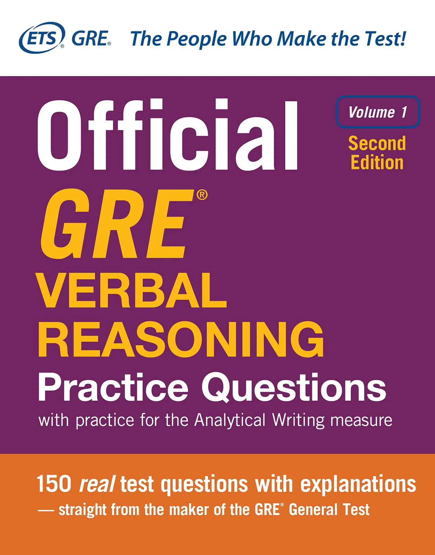 Official GRE Verbal Reasoning Practice Questions 2nd Edition by McGraw-Hill Education