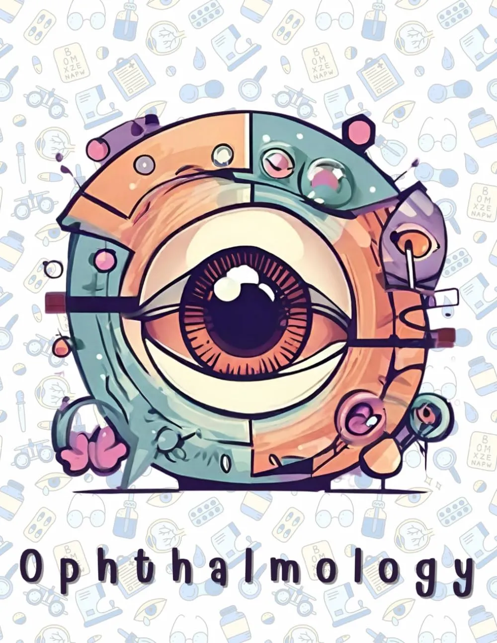 Optometry & Ophthalmology Themed Notebook - Perfect Gift for Optometrists & Students