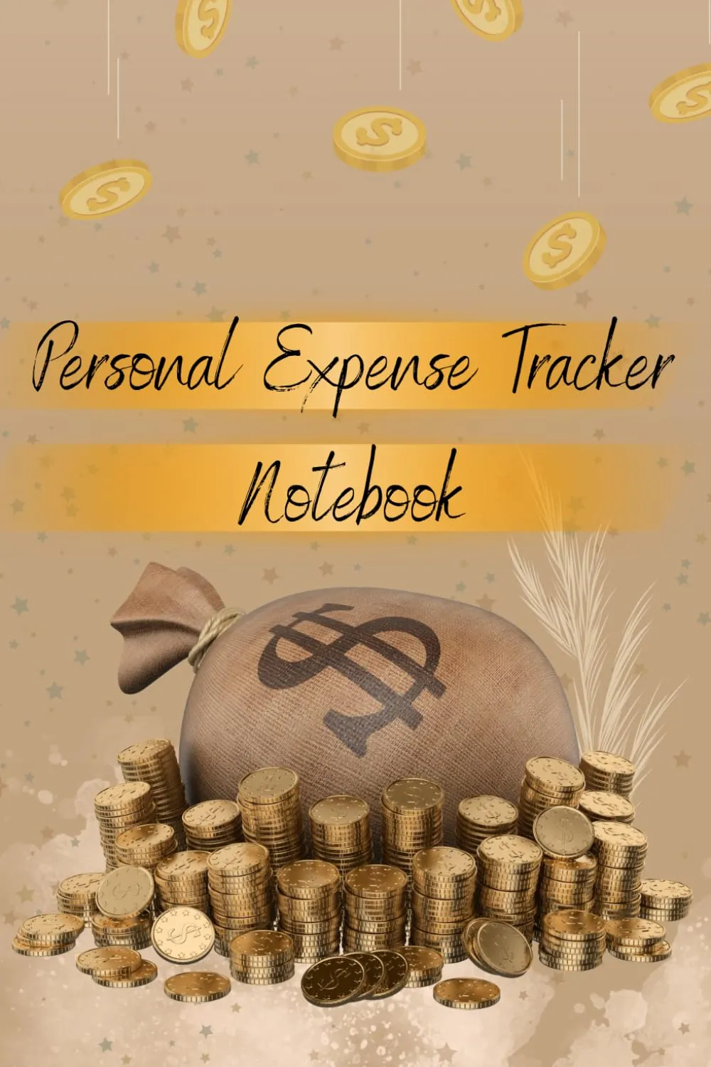 Personal Expense Tracker Notebook 6'x9' - Financial Tracking Journal, Money Management Gift Planner