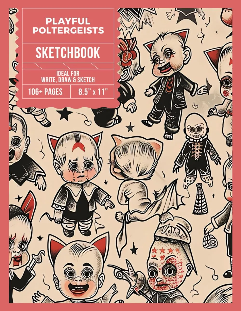 Playful Poltergeists Sketchbook