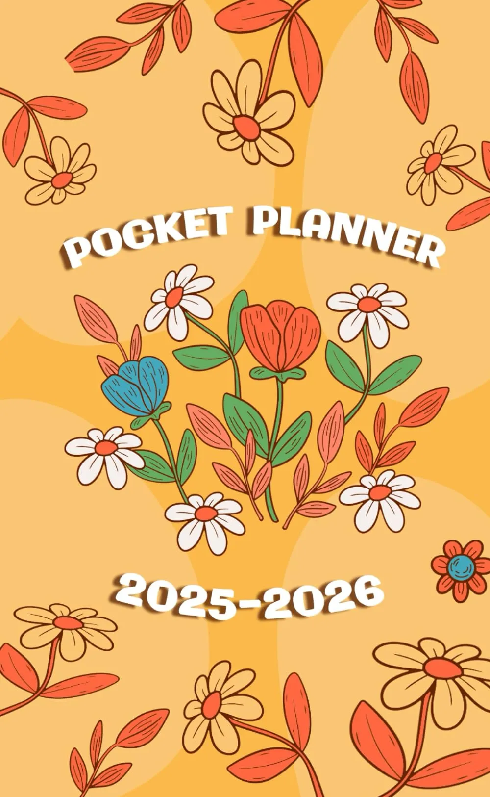 Pocket Planner 2025-2026: Stylish Small Agenda for Personal Planning with Federal Holidays