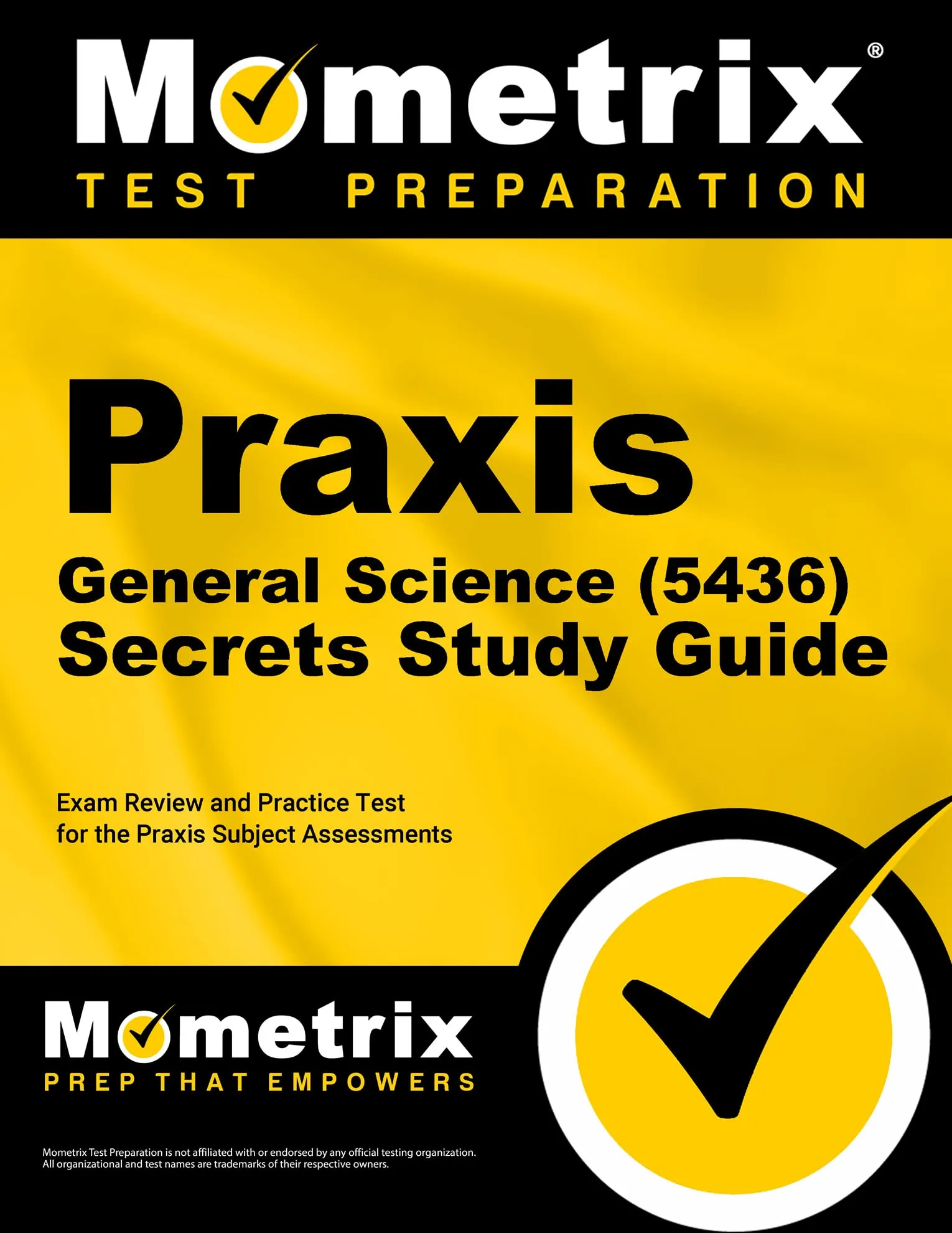 Praxis General Science (5436) Secrets Study Guide with Practice Test & Video Tutorials