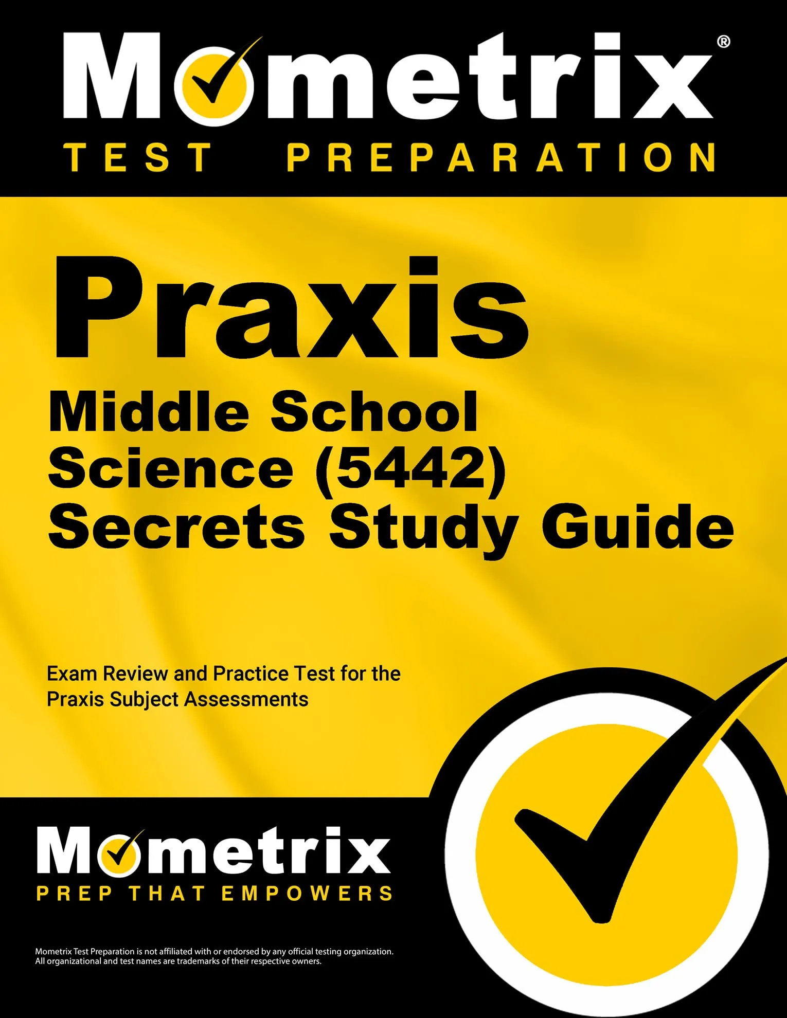 Praxis Middle School Science (5442) Secrets Study Guide for Test Prep Success