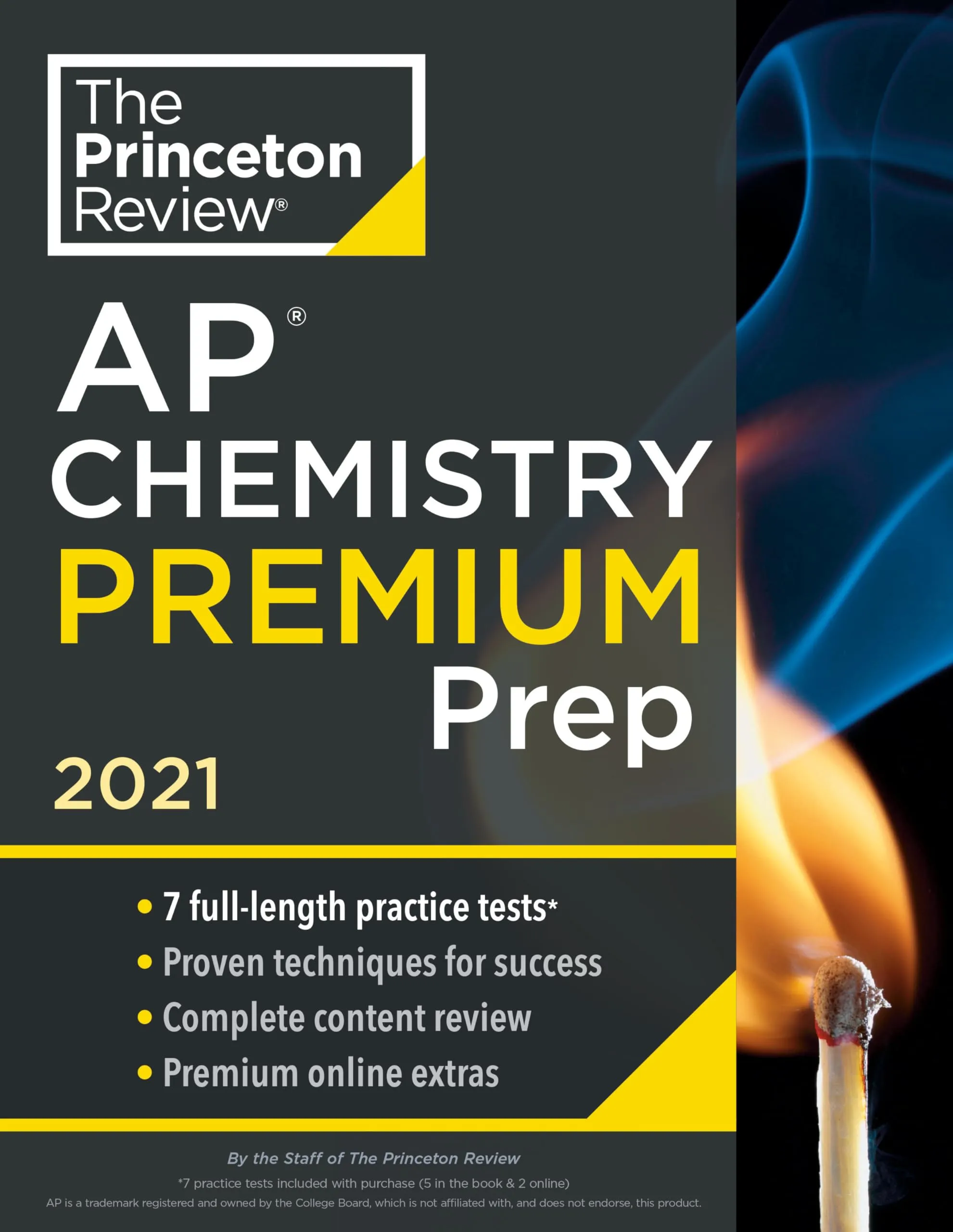 Princeton Review AP Chemistry Premium Prep 2021: 7 Practice Tests & Complete Content Review