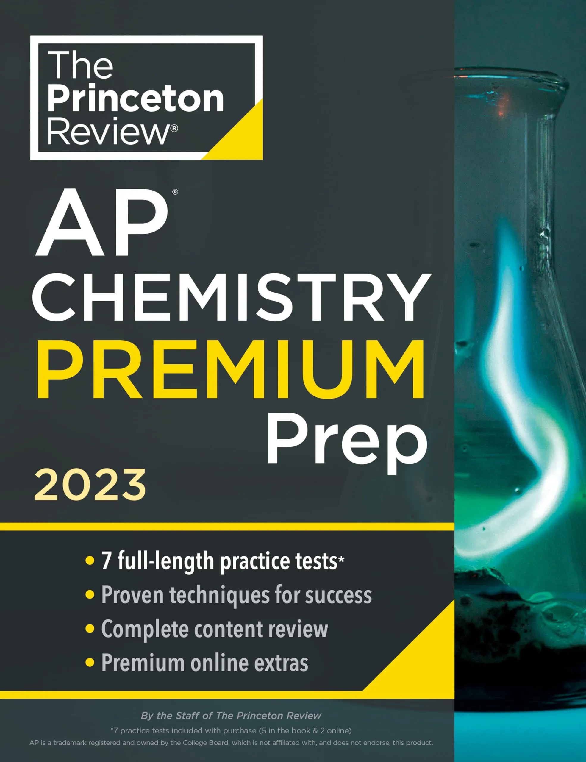 Princeton Review AP Chemistry Premium Prep 2023: 7 Practice Tests, Complete Content Review