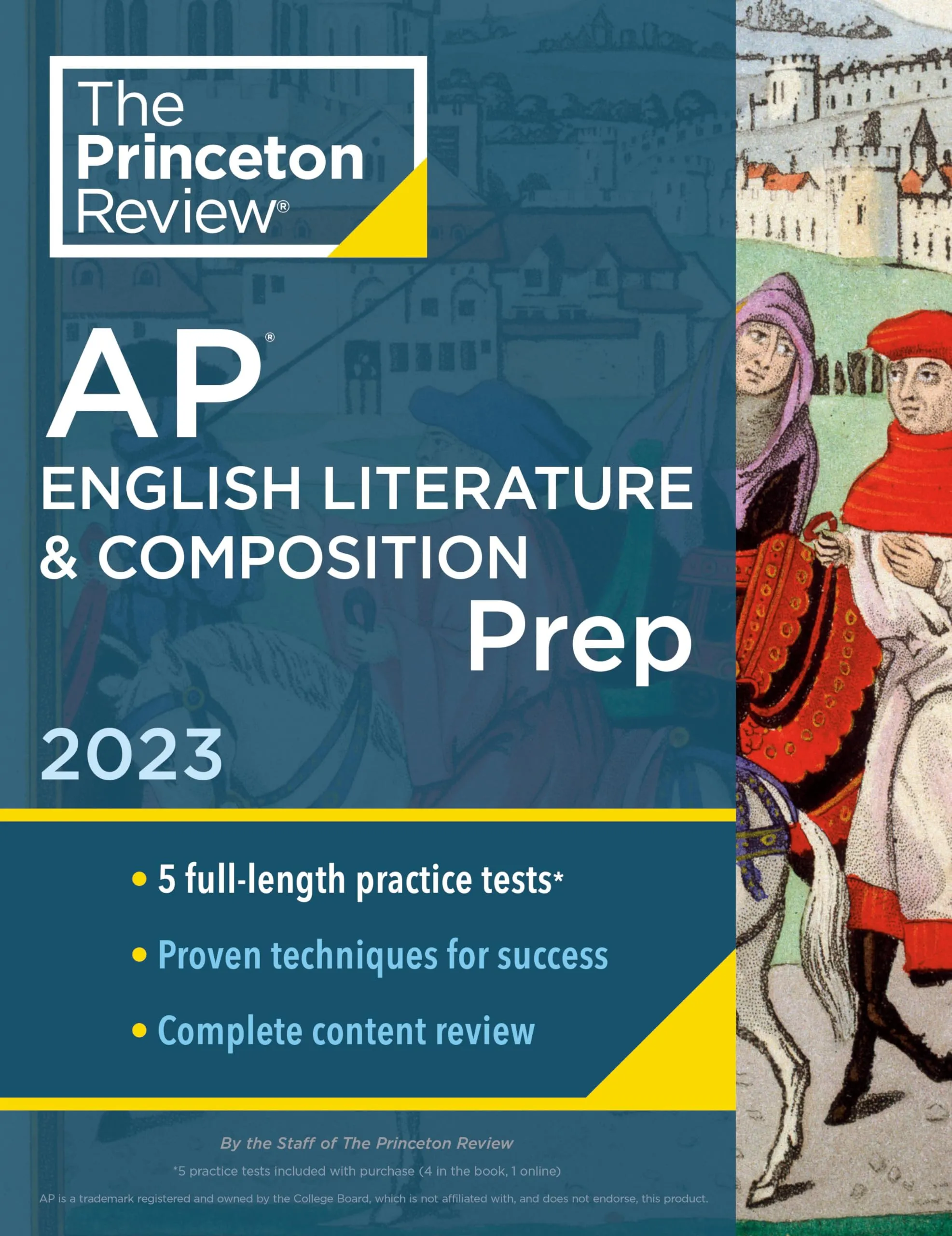 Princeton Review AP English Literature & Composition Prep 2023: 5 Practice Tests & Strategies