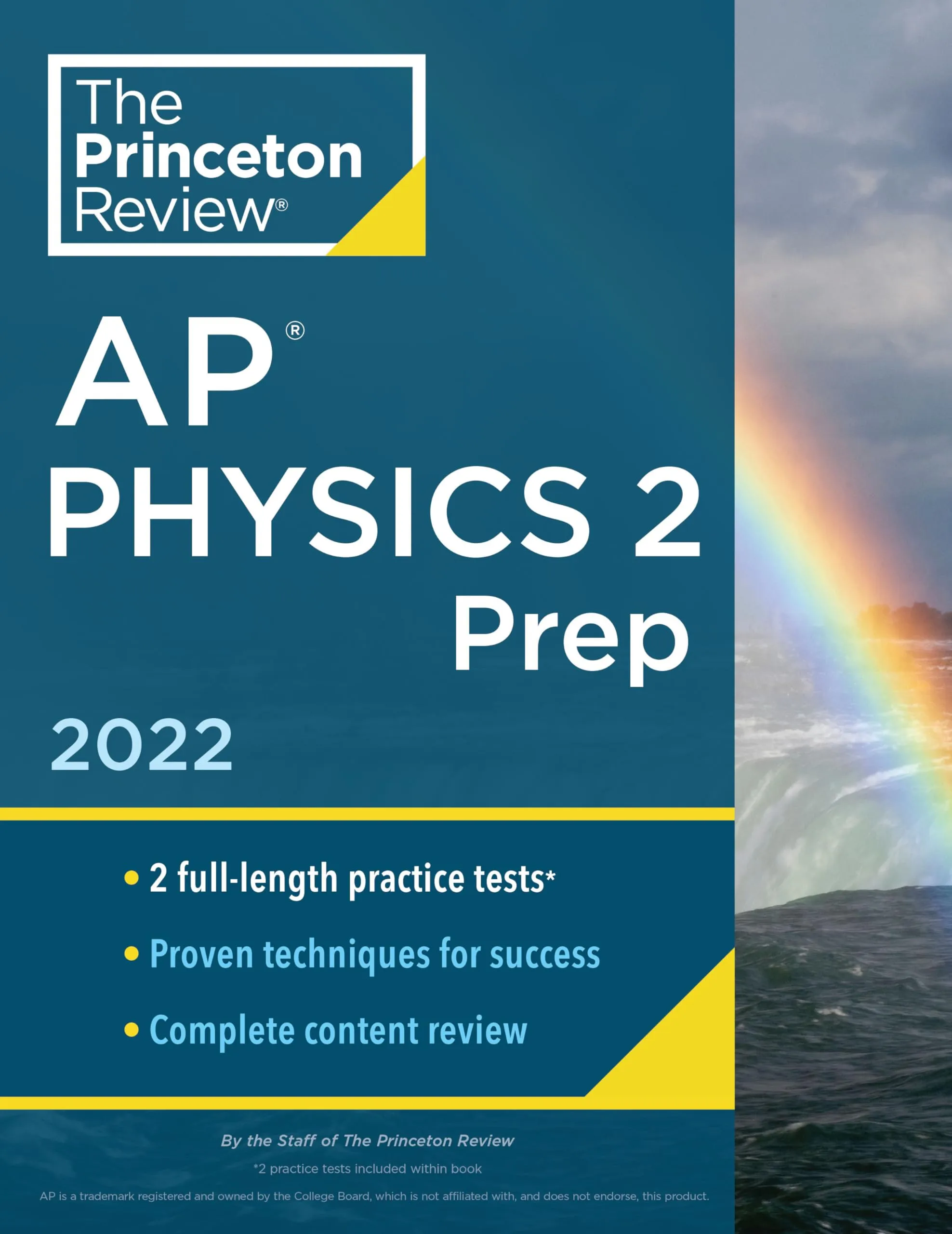 Princeton Review AP Physics 2 Prep 2022: Practice Tests, Content Review, Strategies & Techniques