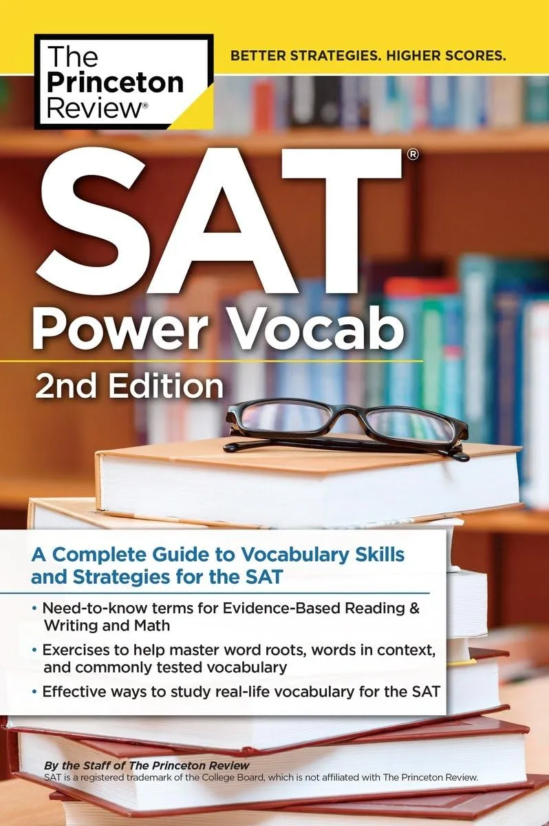 SAT Power Vocab 2nd Edition - Comprehensive Vocabulary Skills for SAT Success