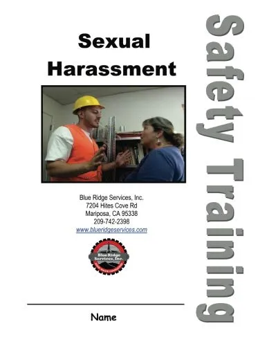 Sexual Harassment Student Manual by Palta Books - Essential Safety Training Resource