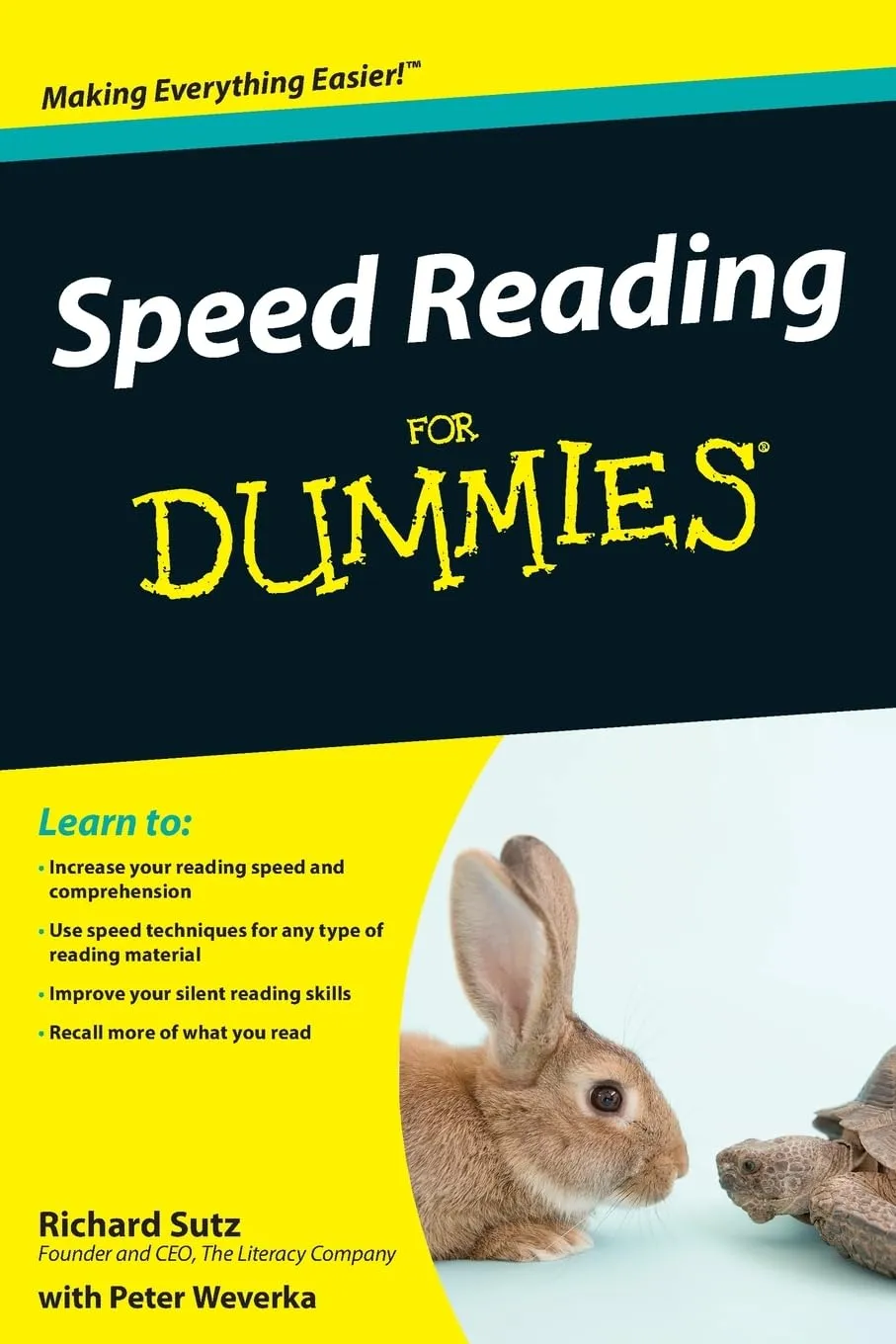 Speed Reading For Dummies - Master Fast Reading Techniques, Improve Comprehension & Retention