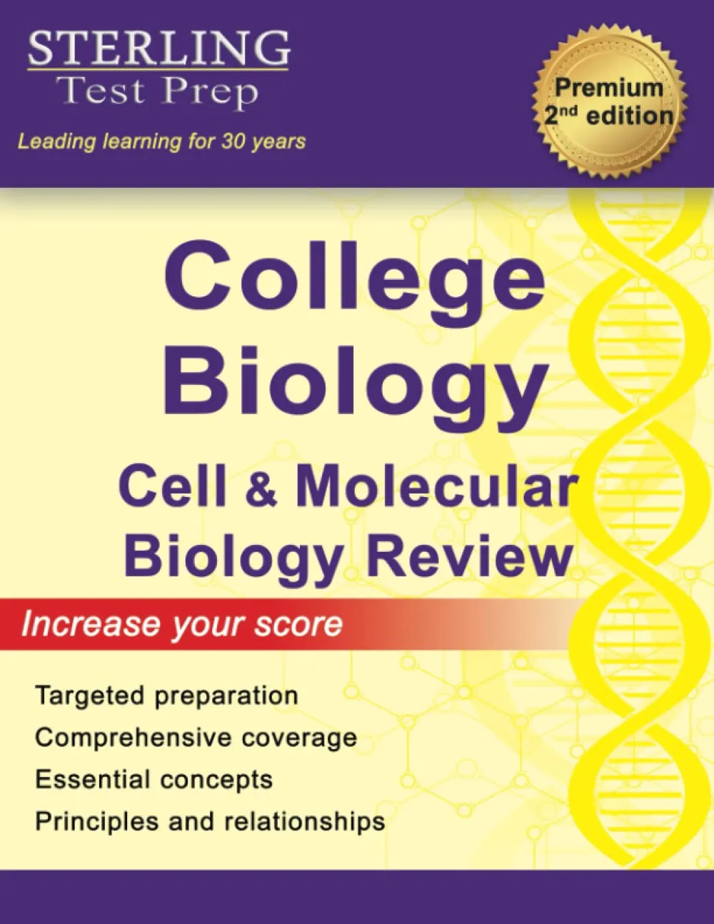 Sterling Test Prep College Biology Review - Cell & Molecular Biology by Mometrix