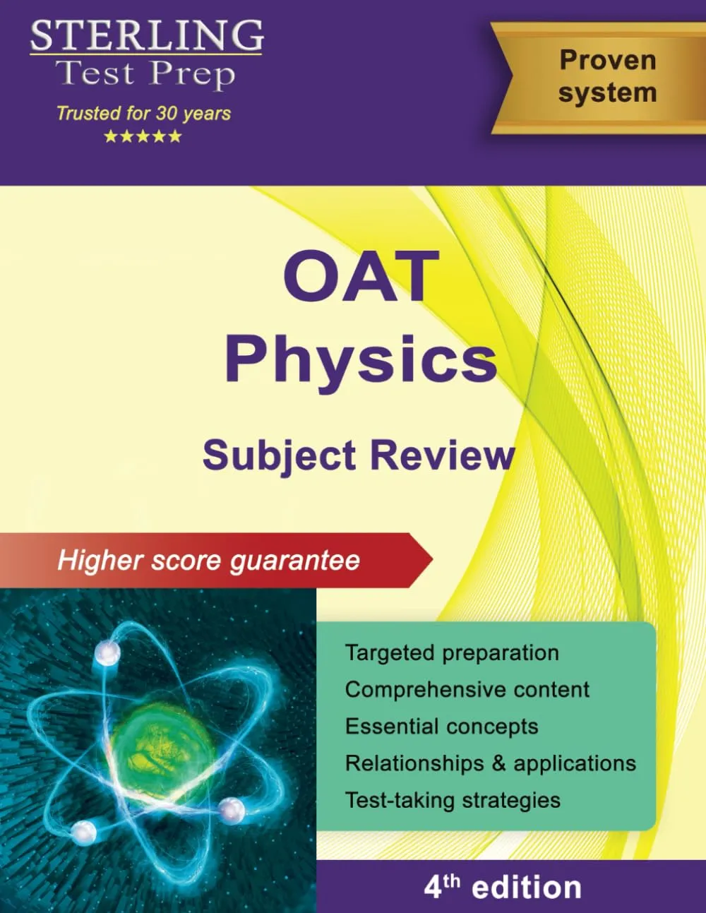 Sterling Test Prep OAT Physics Review Guide for Optometry Admission Test Success