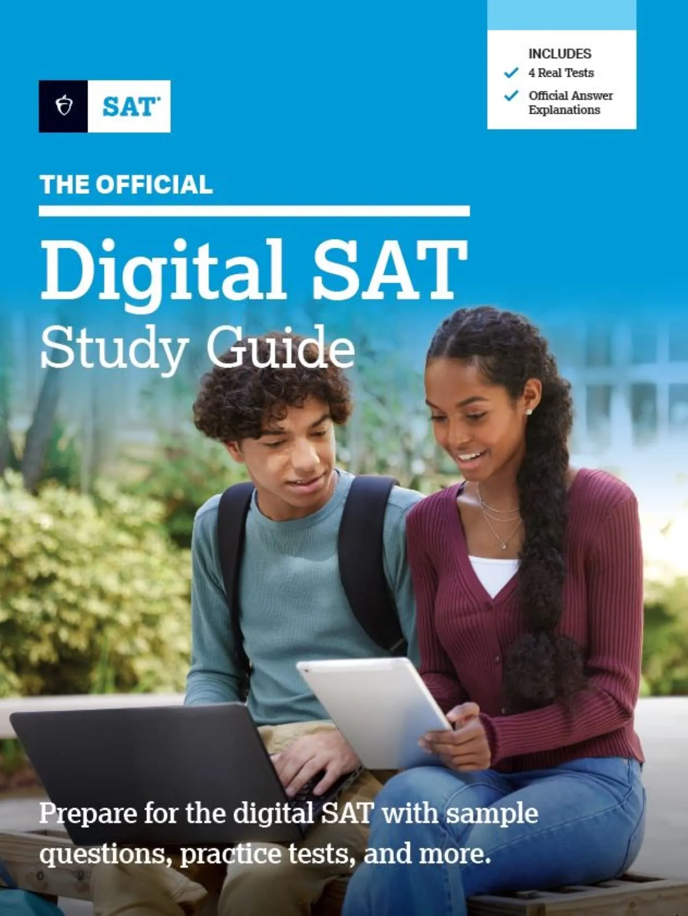 The Official Digital SAT Study Guide with 4 Practice Tests and Detailed Instructions