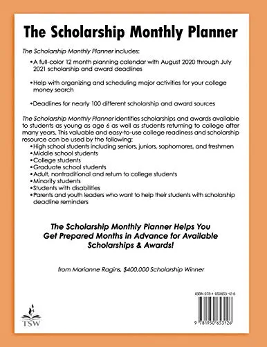 Organize College Funding Deadlines & Awards