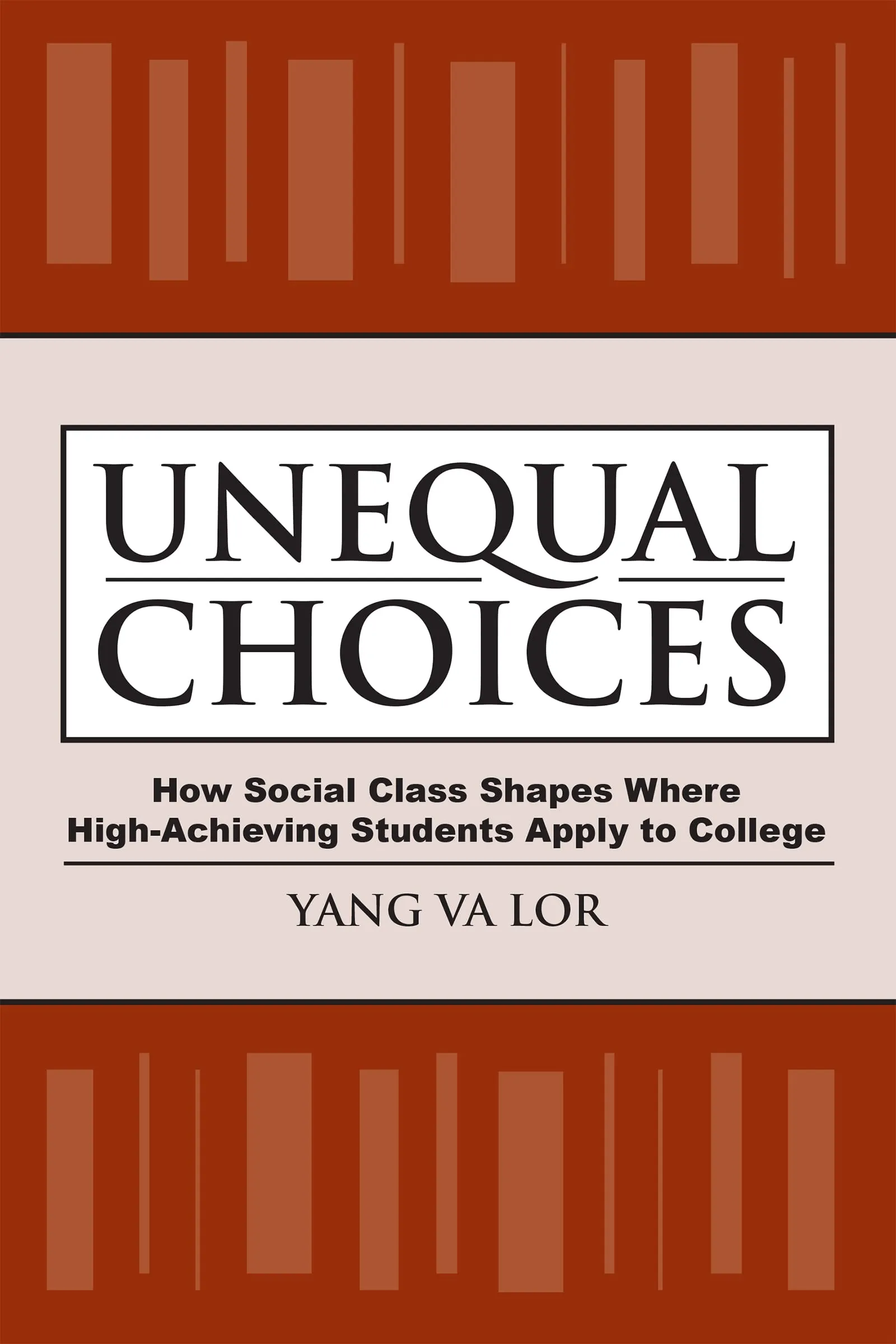 Unequal Choices: How Social Class Shapes College Applications for High-Achieving Students